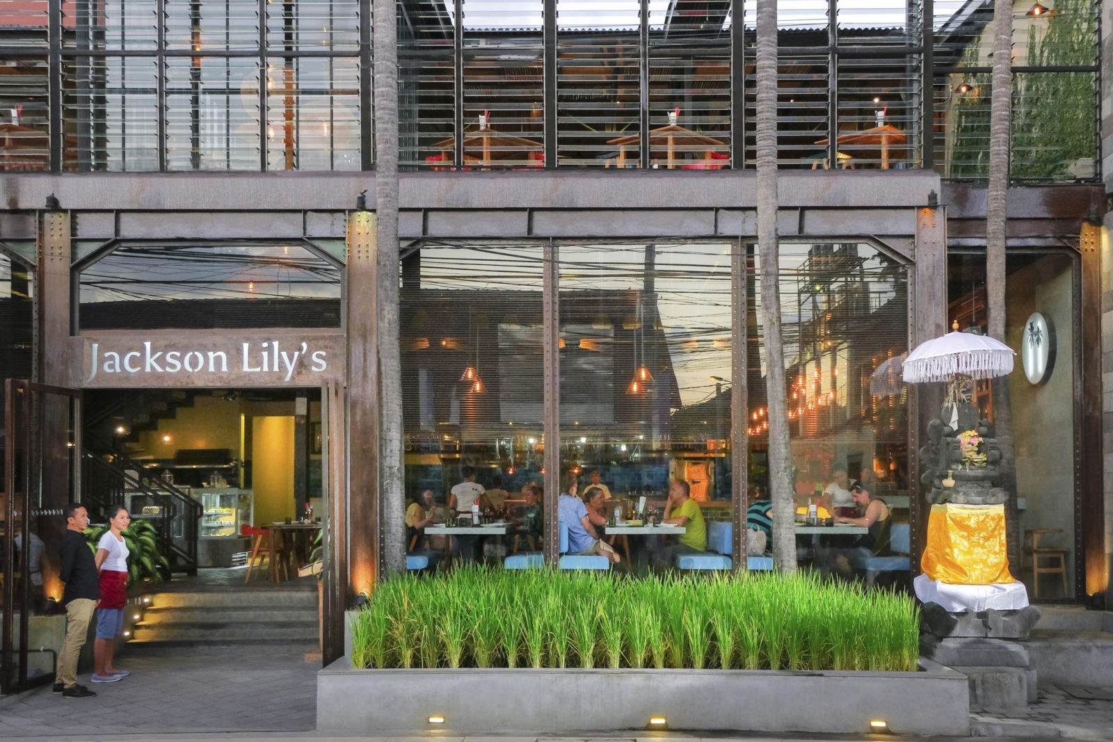 Jackson Lily's Front Facade Restaurant Dean Keddell