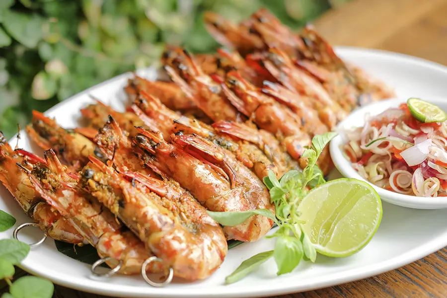 Jackson Lilys Mie goreng udang bakar