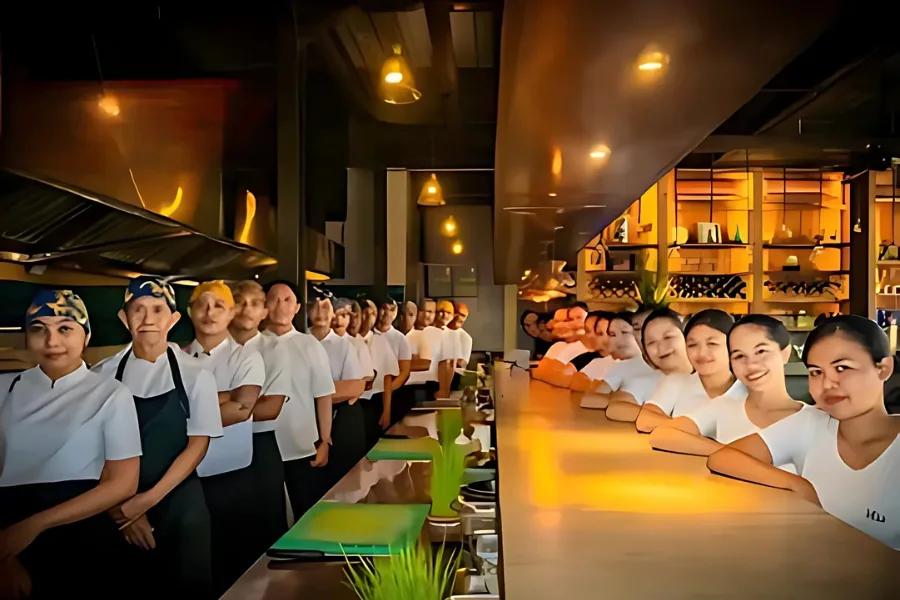 Jackson Lilys Catering team